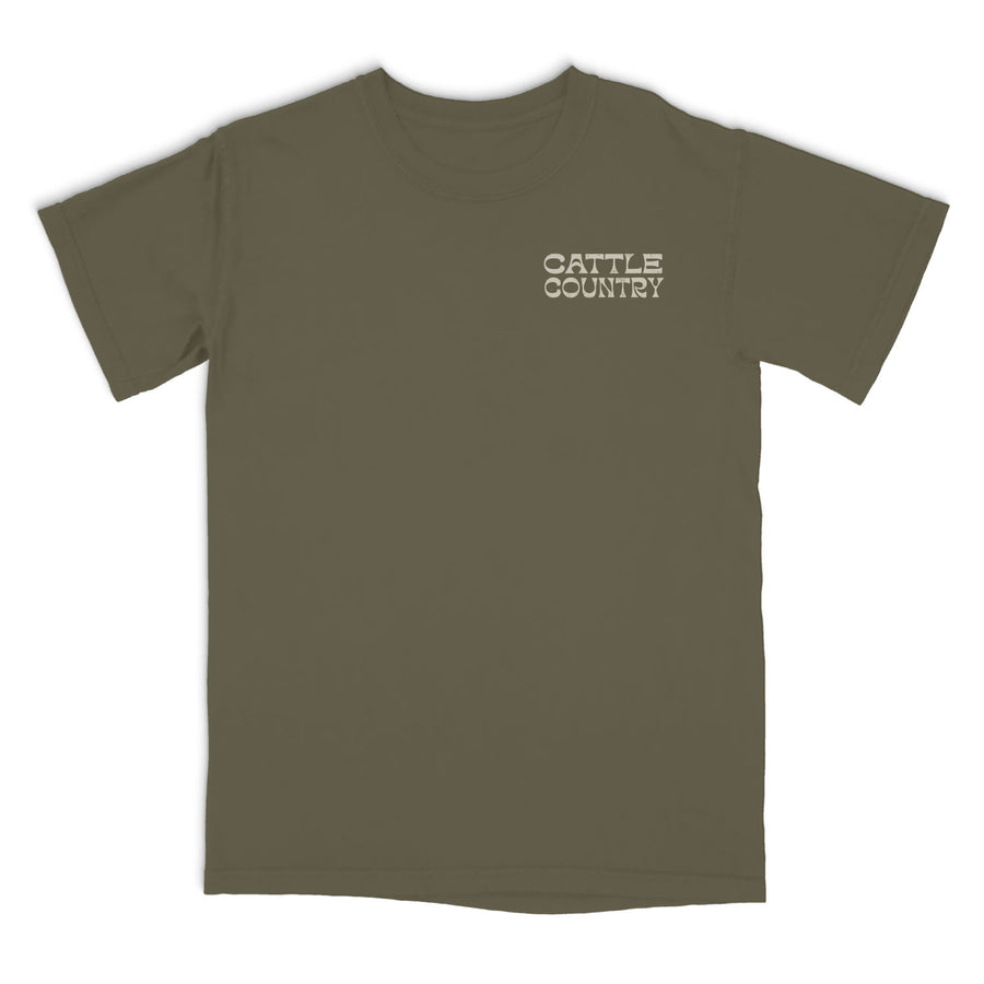 Cattle Country Cut Paper Tee