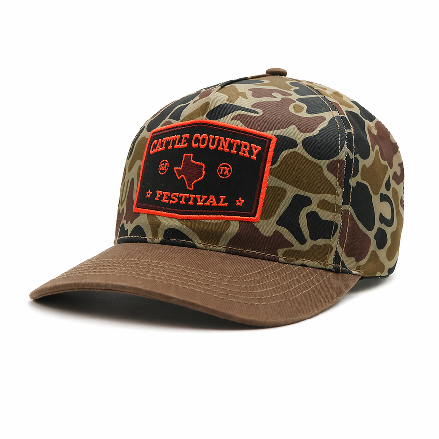 Cattle Country Duck Camo Hat