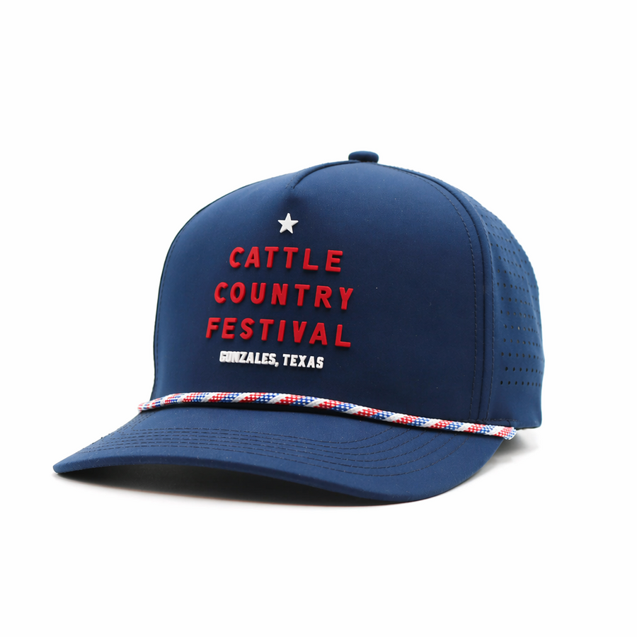Cattle Country Performance Rope Hat Navy
